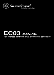 SilverStone EC03 Manual De Instrucciones