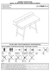 Madeira Hannover 170036 Instrucciones De Armado