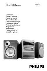 Philips MCM720/12 Manual Del Usuario