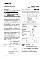 Siemens 3TK2823 Manual De Instrucciones