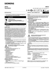 Siemens SIRIUS 8WD42 Manual De Instrucciones