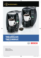 Bosch TASSIMO TAS 451xUC Instrucciones De Uso