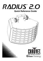 Chauvet Radius 2.0 Guía De Referencia Rápida