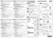 NEC PH2601QL Guia De Inicio Rapido