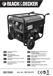 BLACK&DECKER 160.100.570 Manual Del Usuario