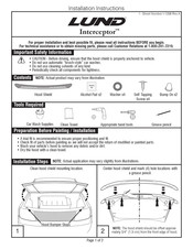 LUND Interceptor Instrucciones De Instalación