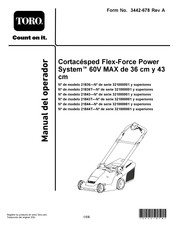 Toro 21836 Manual Del Operador