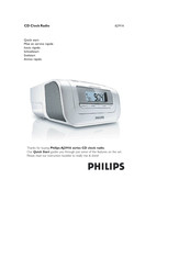 Philips AJ3916 Inicio Rápido