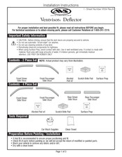 AVS Ventvisor Instrucciones De Instalación