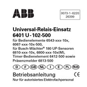 Abb 6401 U-102-500 Manual Del Usuario