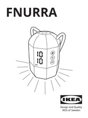 IKEA FNURRA Manual Del Usuario