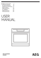 AEG BEK435060B Manual De Instrucciones