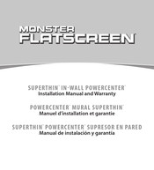 Monster FLATSCREEN SUPERTHIN Manual De Instalación Y Garantía