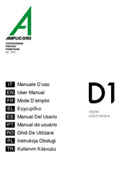 Amplicord D1 Manual Del Usario