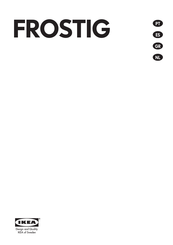 IKEA FROSTIG Manual Del Usuario
