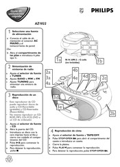 Philips AZ1022/12 Guía De Utilización Rápida