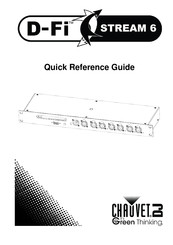 Chauvet D-Fi Stream 6 Guía De Referencia Rápida