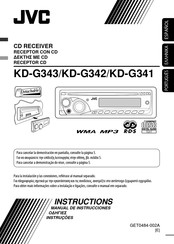 JVC KD-G341 Manual De Instrucciones
