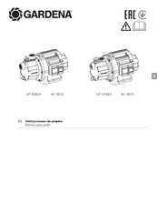 Gardena GP 3700/4 Instrucciones De Empleo