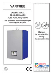 Groupe Atlantic VARFREE 100 kW Manual De Instalación, Uso Y Mantenimiento