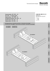 Bosch Rexroth VE 2/D250-H Instrucciones De Montaje