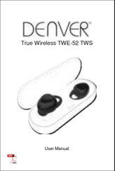 Denver TWE-52 TWS Manual De Uso