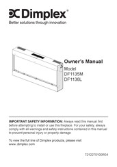 Dimplex DF1136L Manual Del Propietário