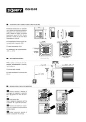 Somfy ISG 80/83 Manual Del Usuario