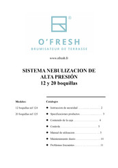 O'Fresh 125 Manual Del Usuario