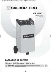 SALKOR PRO CA 7320/1 Manual Del Usuario Y Garantía