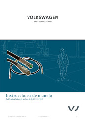 Volkswagen V.A.G 1598/43-1 Instrucciones De Manejo